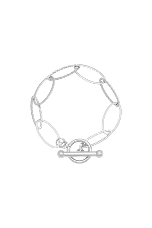 Timeless stainless steel chain bracelet