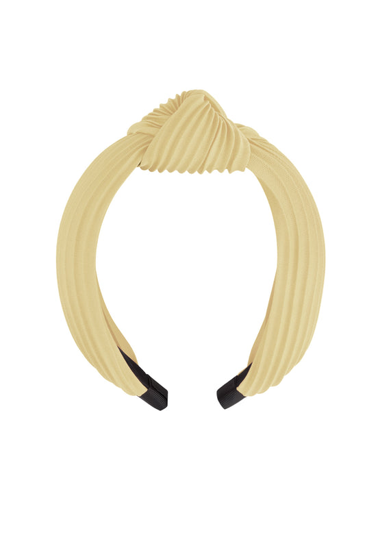 Must-have hairband scarf beige